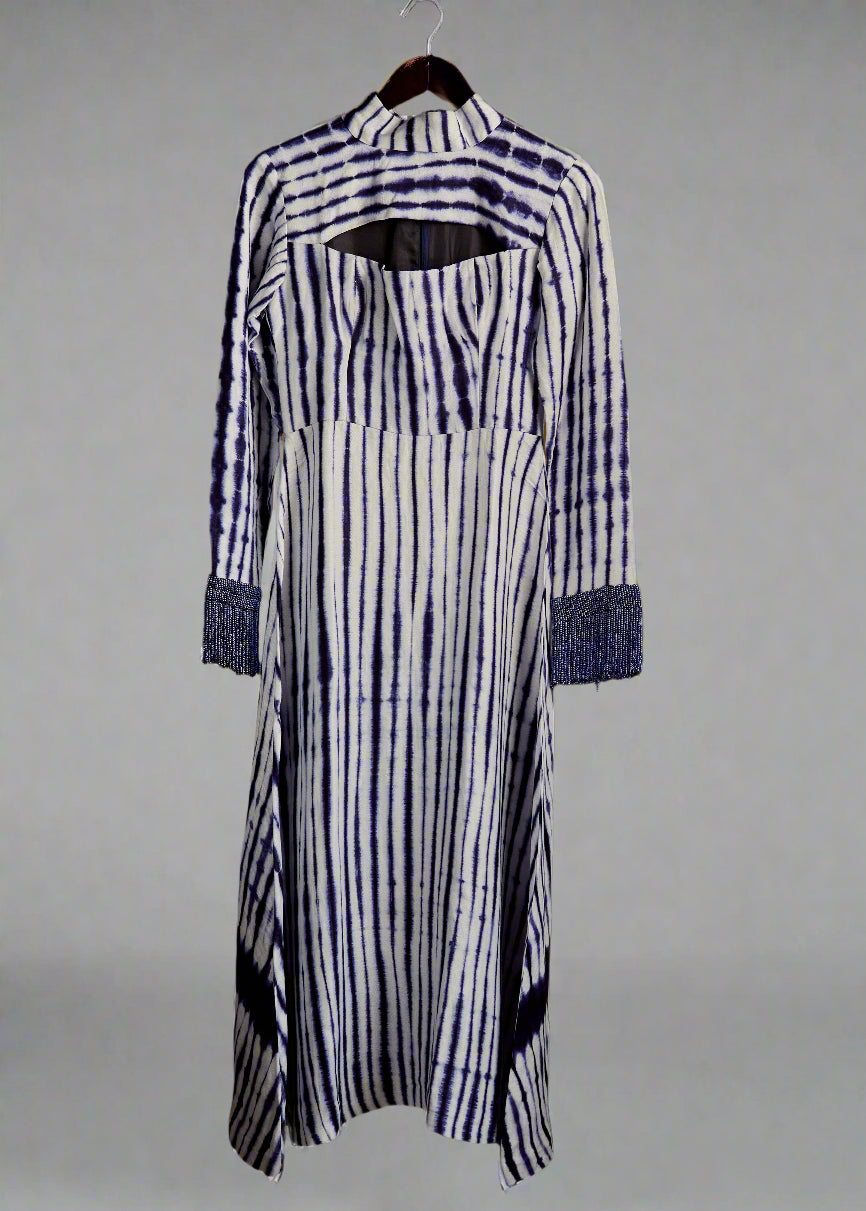 Iyun Fringe Peekaboo Dress