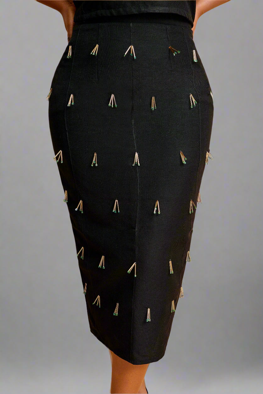 Toni beaded skirt